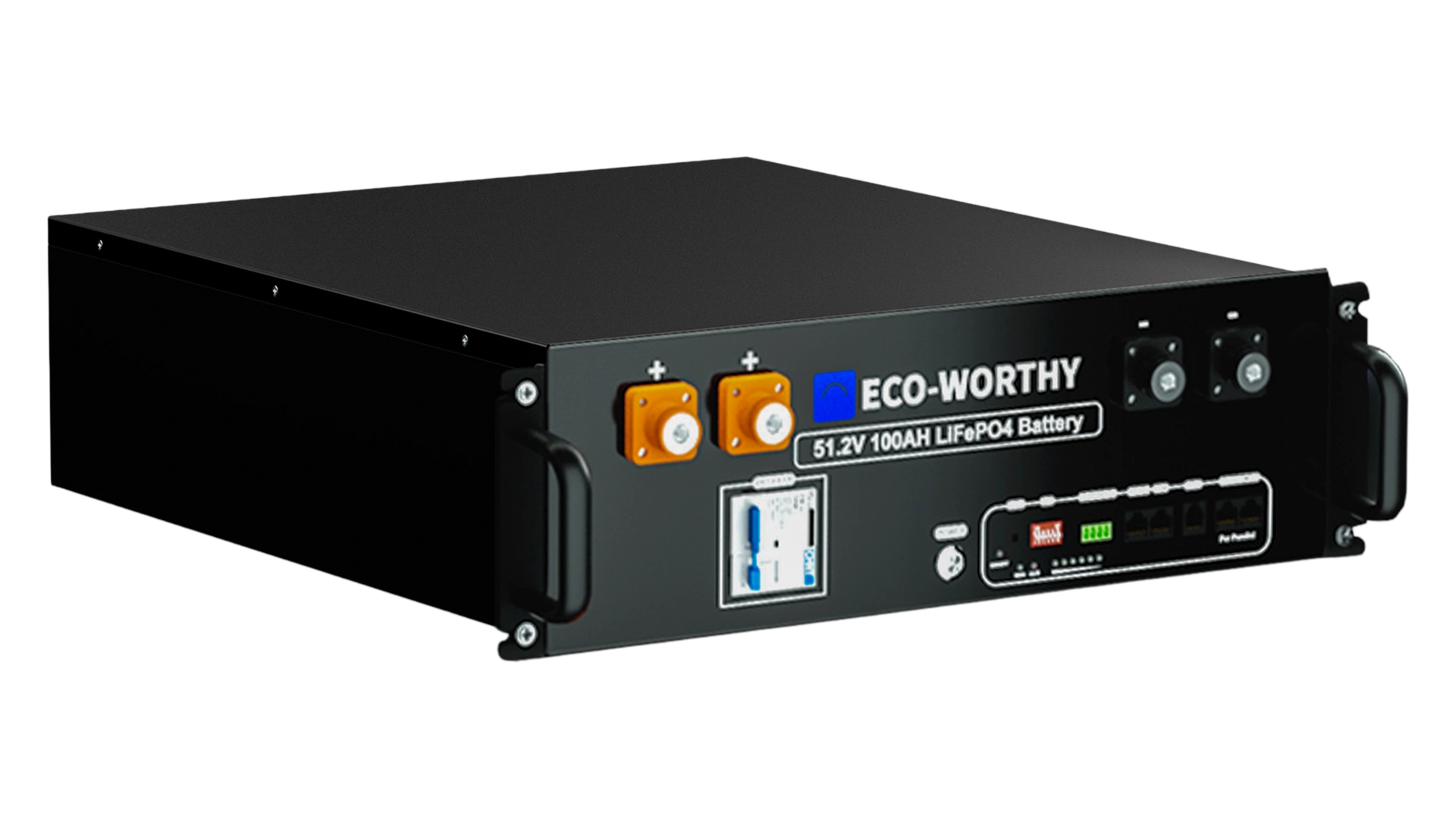 Eco-Worhty - RackBattery - Angled View