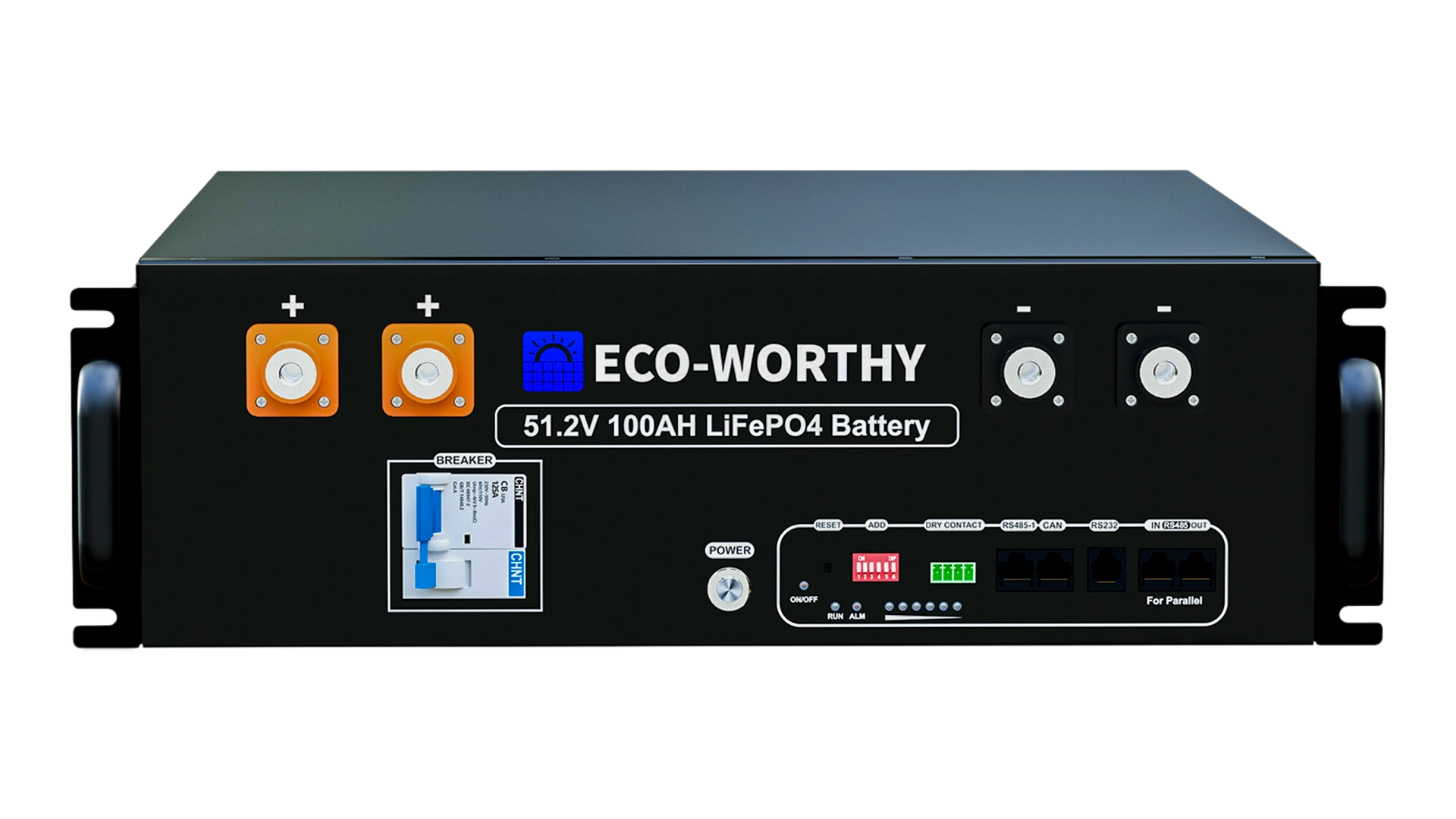 Eco-Worhty - RackBattery - Front View