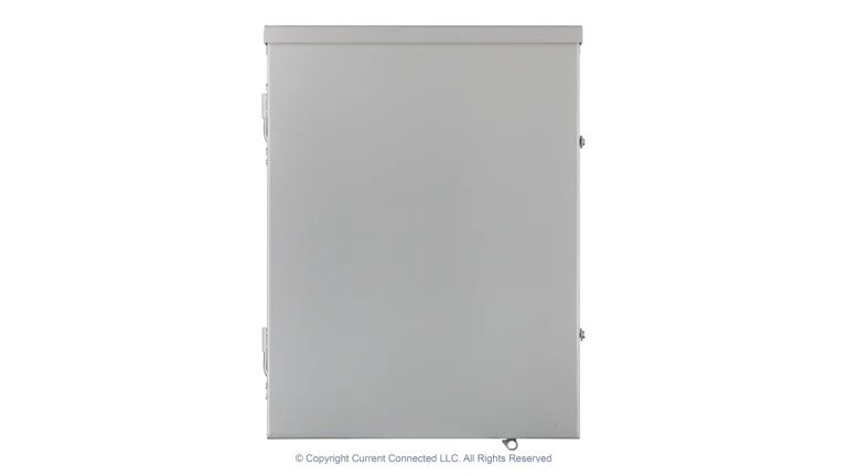 High quality photo of the Eaton - BRP125 - BR 125 AMP 16 Circuit Indoor Main Lug Loadcenter - Front View. Photographed by Current Connected