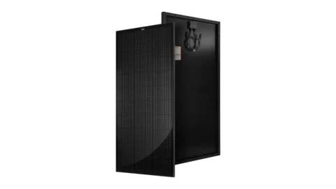 Rich Solar MEGA 200W Solar Panel, All-Black Monocrystalline Solar Panels for RV or Mobile Applications