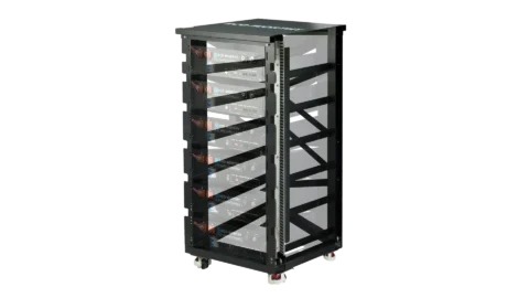 ECO-WORTHY 6-Slot Battery Rack for ECO-WORTHY 48V Server Rack Lithium Batteries