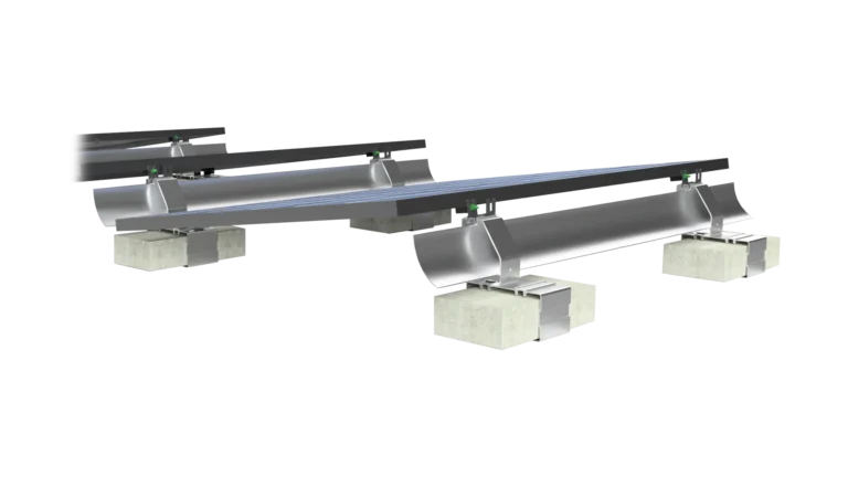 IntegraRack IR-08MBCB MultiBallast 8 Degree Solar Panel Mounting for Flat Roof or Ground Installations