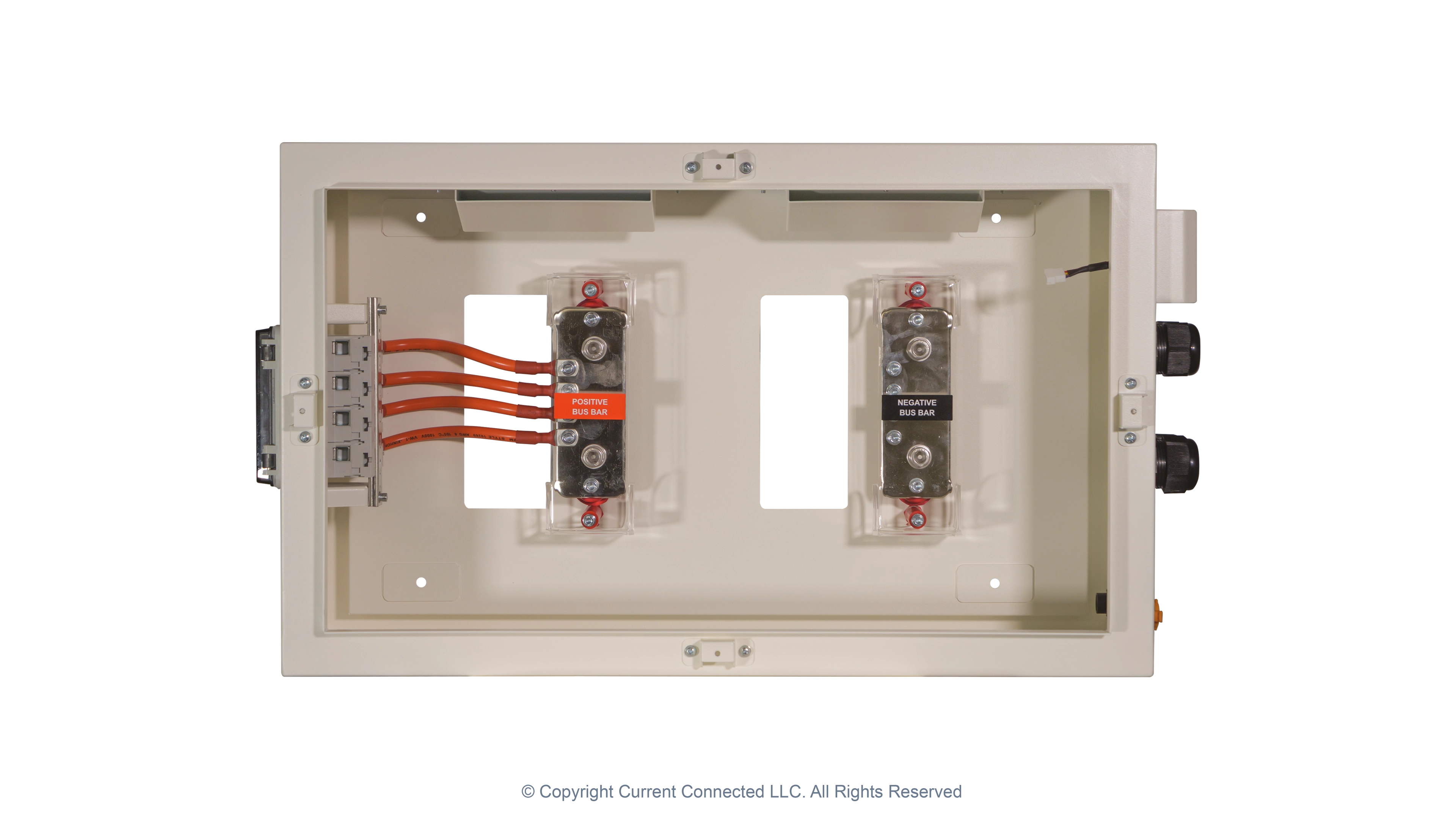 V-BOX-OC-Outdoor-Battery-Cabinet-ISO-Top High quality photo of the Pytes V-BOX-OC Top. Photographed by Current Connected