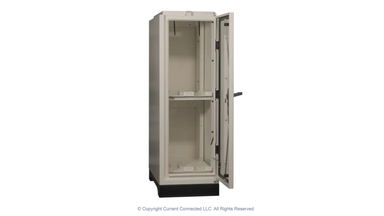High quality photo of the Pytes V-BOX-OC Door Open. Photographed by Current Connected
