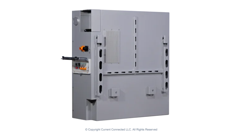 High quality photo of the Pytes V16 Lithium Battery Back Left View. Photographed by Current Connected