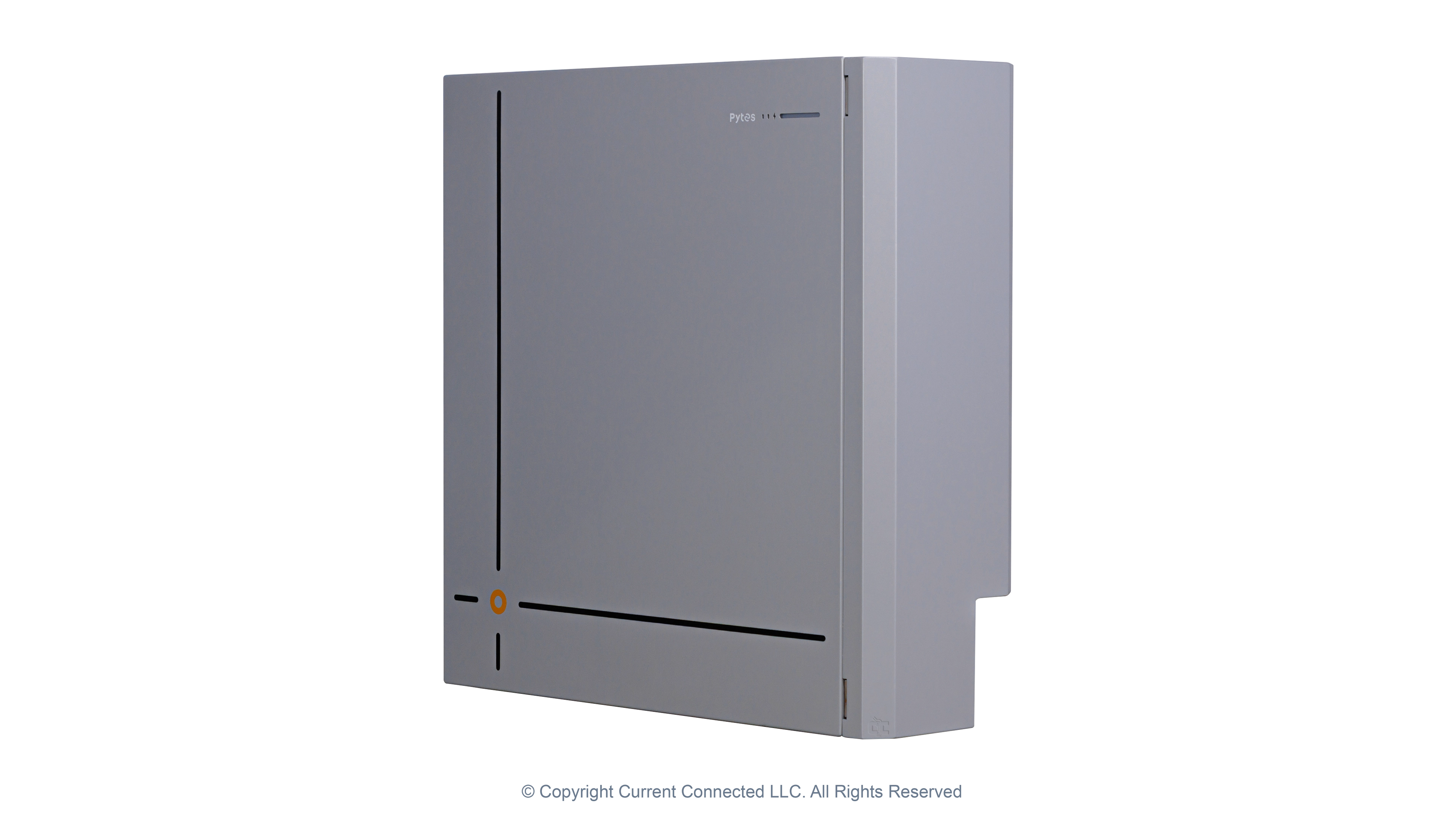 High quality photo of the Pytes V16 Lithium Battery Front Right View. Photographed by Current Connected