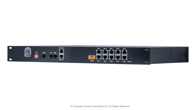 High quality photo of the Pytes Multi-Cluster Battery Communcation Hub Front Right View. Photographed by Current Connected