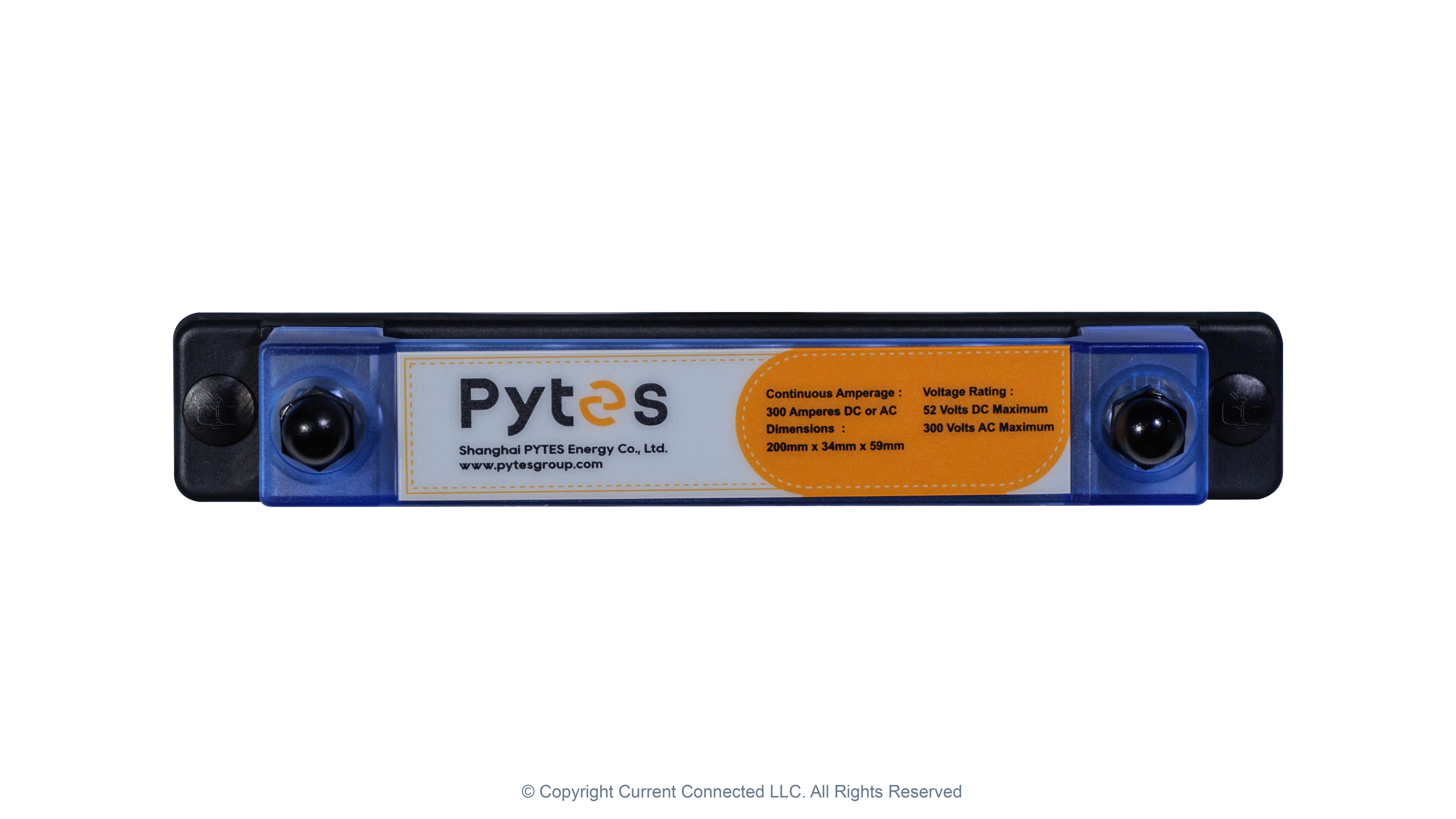 Pytes-300A-Busbars-Top-View High quality photo of the Pytes 600A Busbars Top Cover View. Photographed by Current Connected