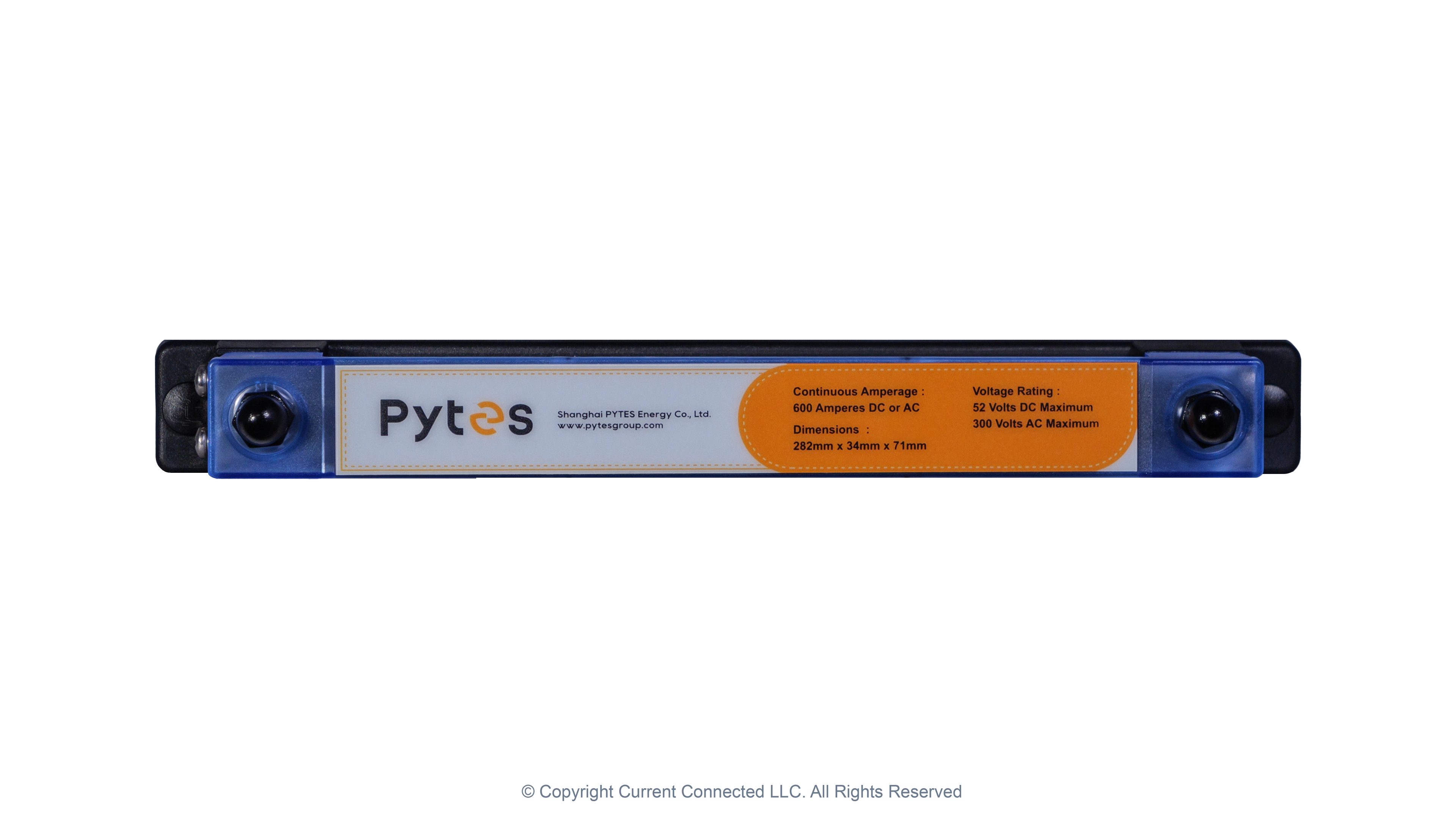 Pytes-600A-Busbars-Top-View High quality photo of the Pytes 600A Busbars Top View. Photographed by Current Connected