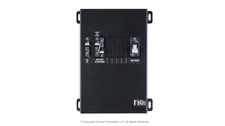 High quality photo of the Little Rosie E Panel Front Closed View. Photographed by Current Connected