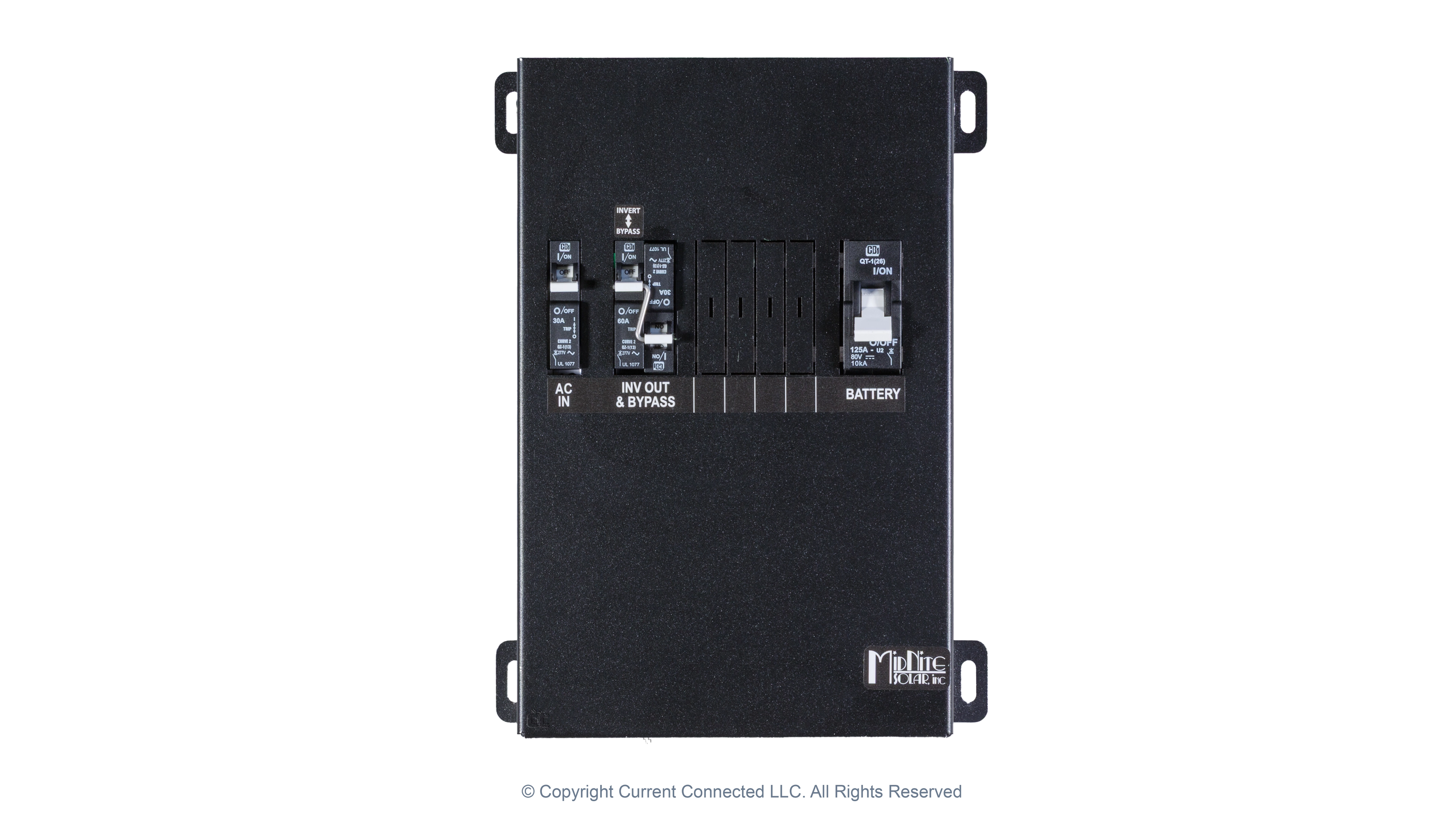 High quality photo of the Little Rosie E Panel Front Closed View. Photographed by Current Connected