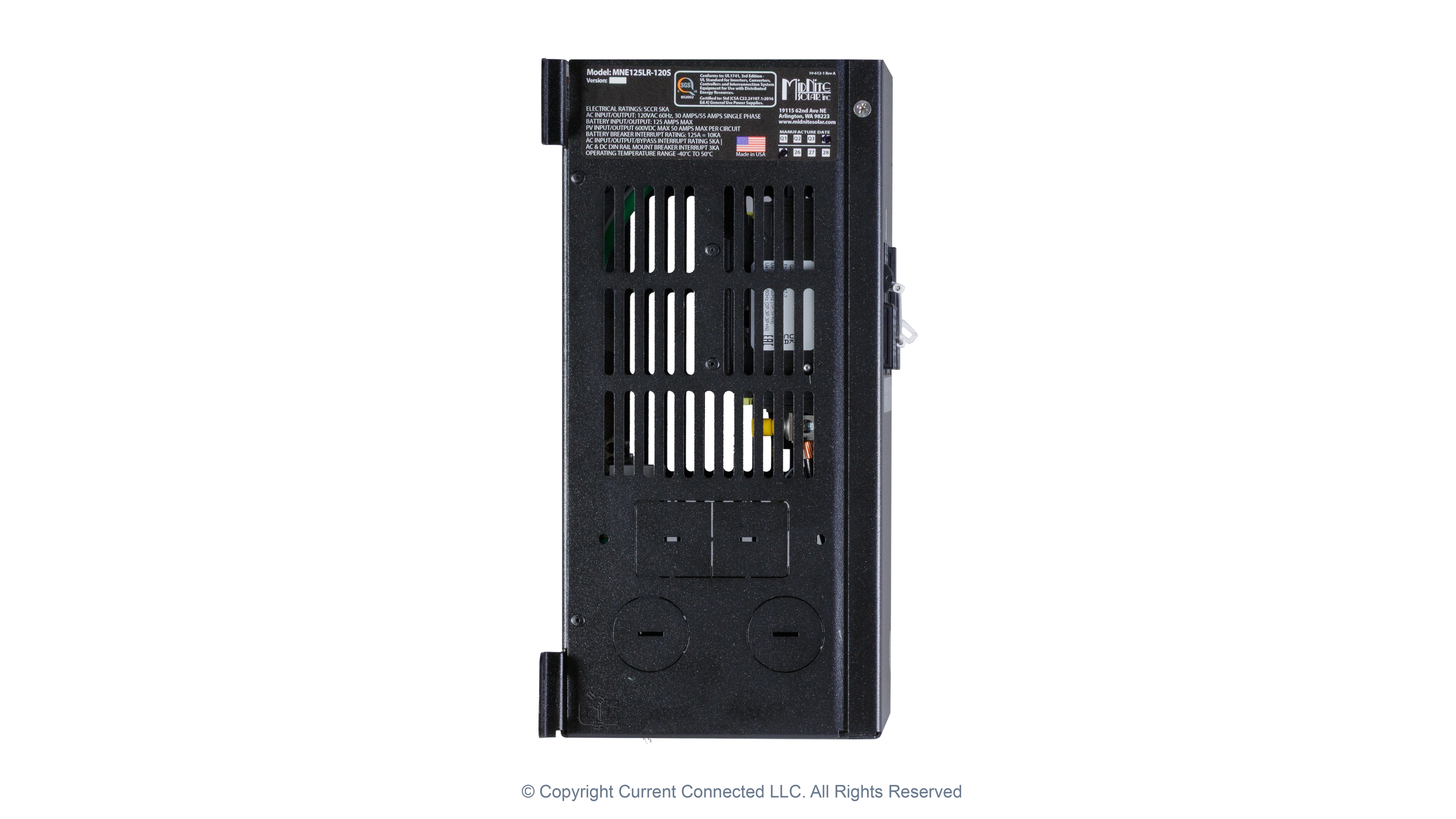 High quality photo of the Little Rosie E Panel Left View. Photographed by Current Connected