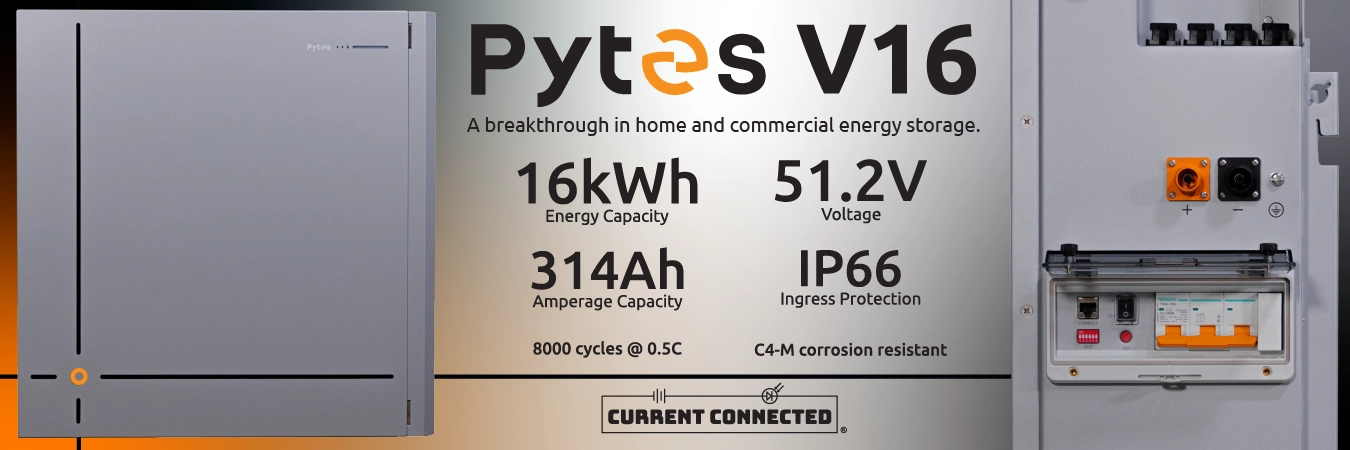 Pytes V16 Battery descriptive image