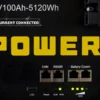 EG4LP48V100A-EG4-LiFePOWER4-Controls-and-Connections High quality photo of the EG4 LiFePOWER4 Controls and Connections view. Photographed by Current Connected