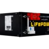 EG4LP48V100A-EG4-LiFePOWER4-Left-ISO High quality photo of the EG4 LiFePOWER4 Left view. Photographed by Current Connected