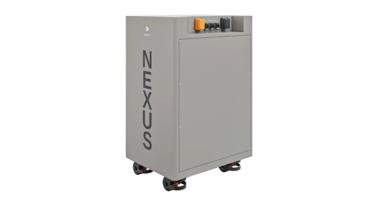 High quality photo of the Big Battery 48V Nexus 15kWh Back Left View. Photo sourced by Current Connected.