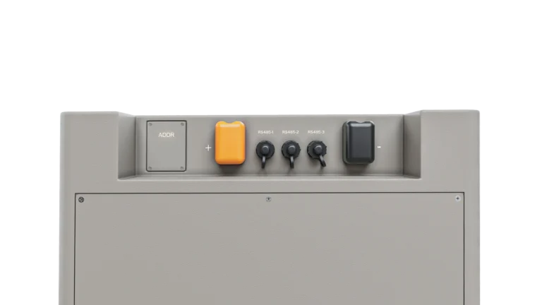 High quality photo of the Big Battery 48V Nexus 15kWh Back Top View. Photo sourced by Current Connected.