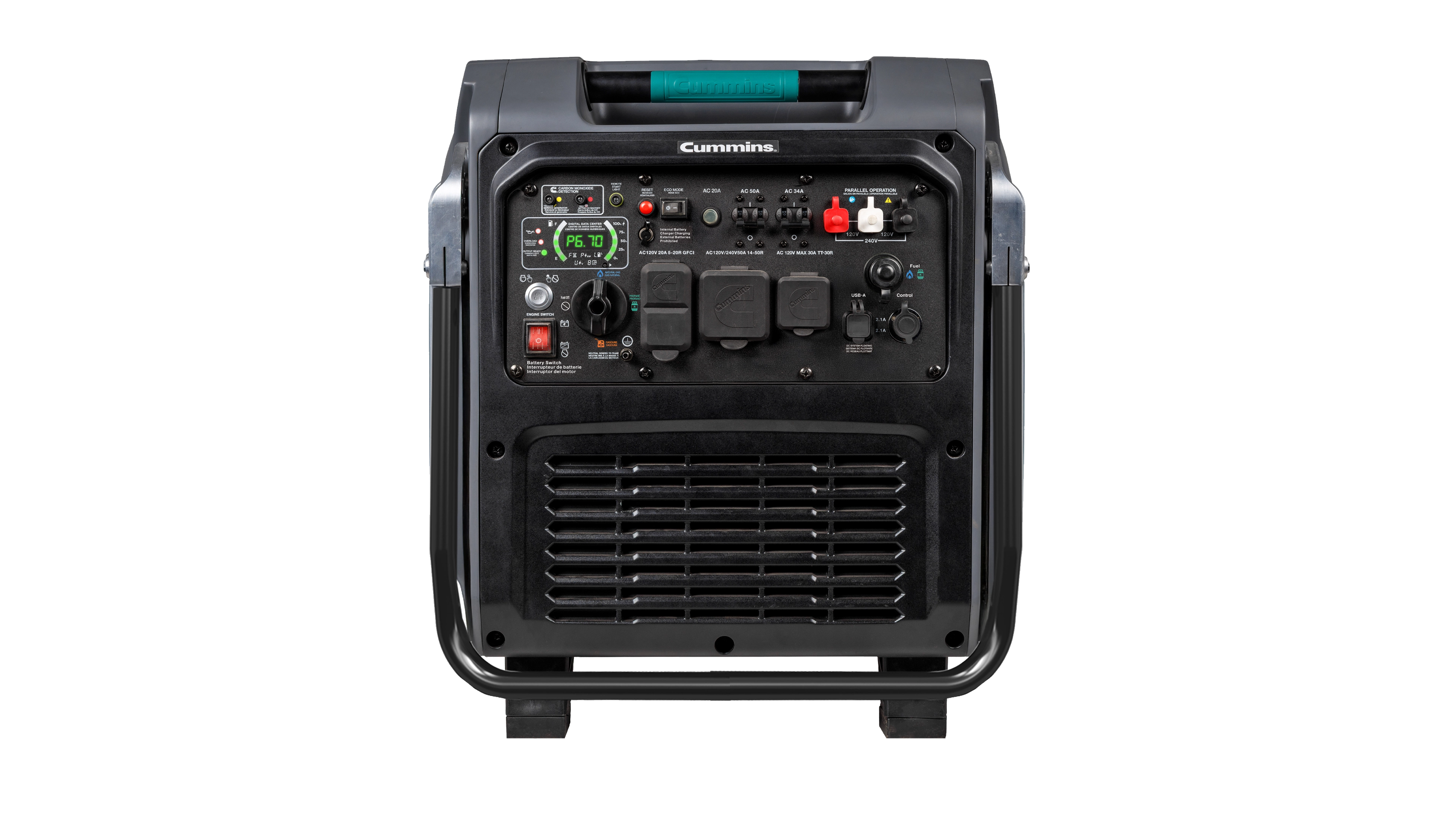 Cummins-Onan-P11000iTF-Front-ISO