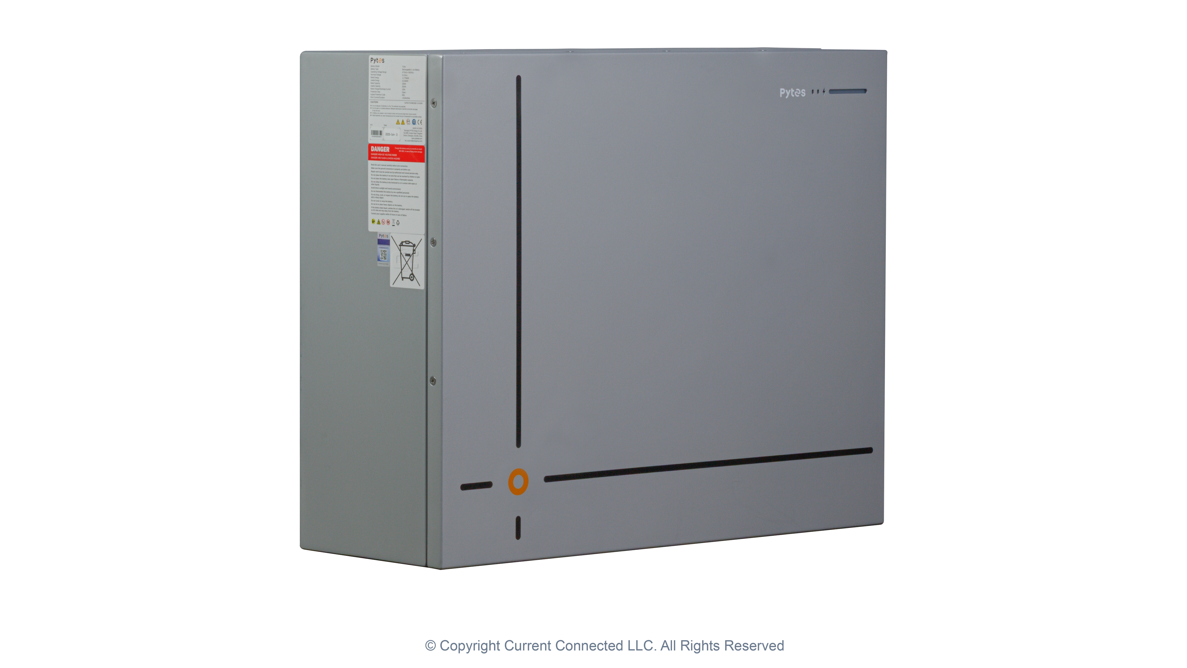 High quality photo of the Pytes V10 Front Left View. Photographed by Current Connected.