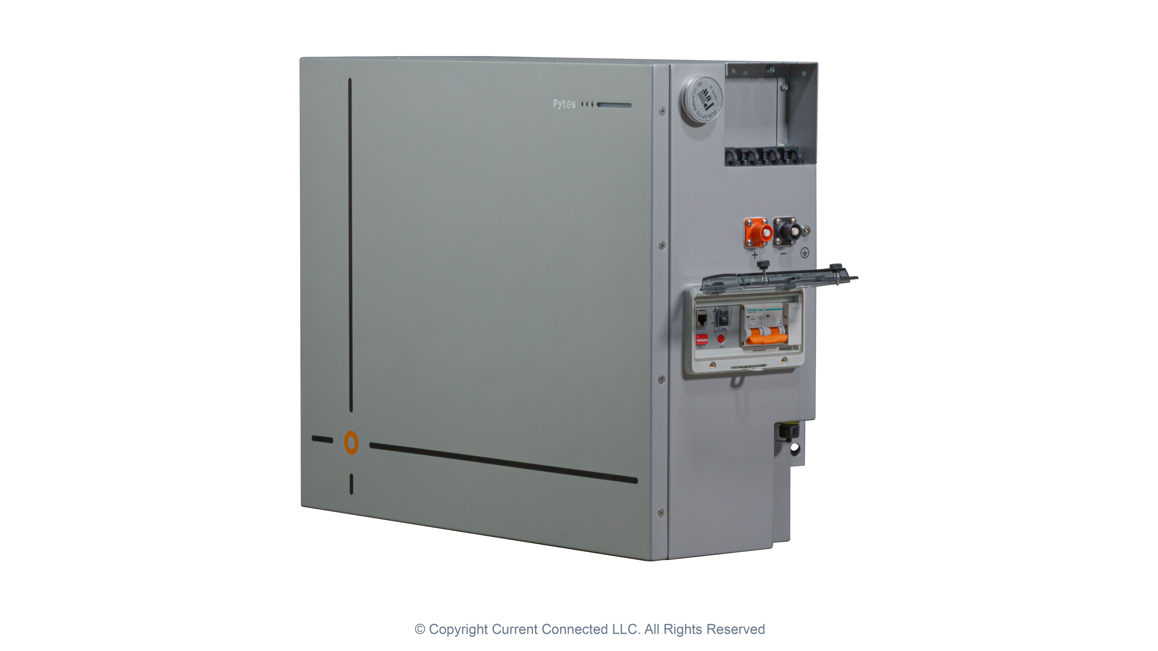 High quality photo of the Pytes V10 Front Right View. Photographed by Current Connected.