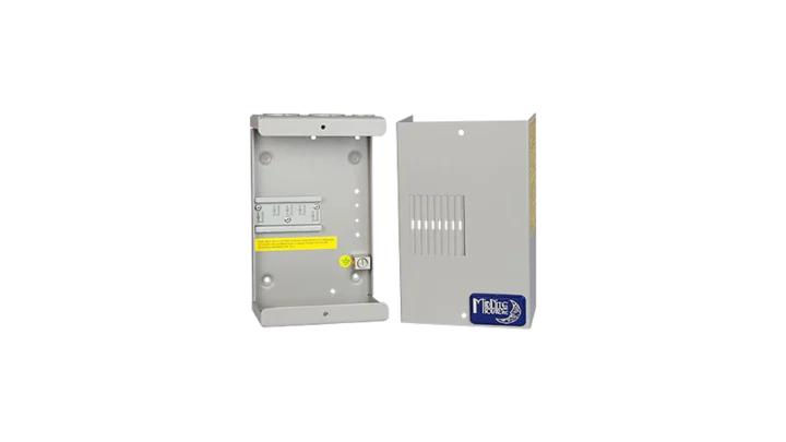 High quality photo of the MidNite Solar BigBaby Front View. Photo sourced by Current Connected.