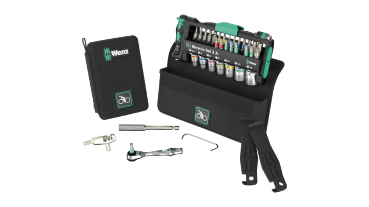 High quality photo of the Wera Bicycle Set 3A. Photo sourced by Current Connected from WERA Tools.