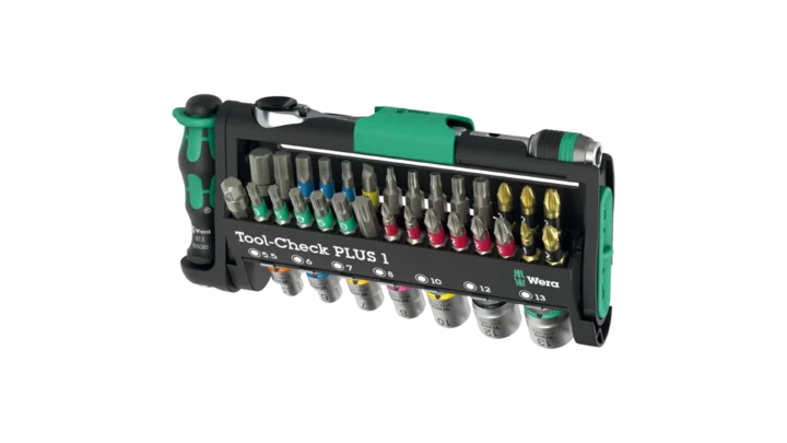 High quality photo of the Wera Tool-Check Plus 1. Photo sourced by Current Connected from WERA Tools.