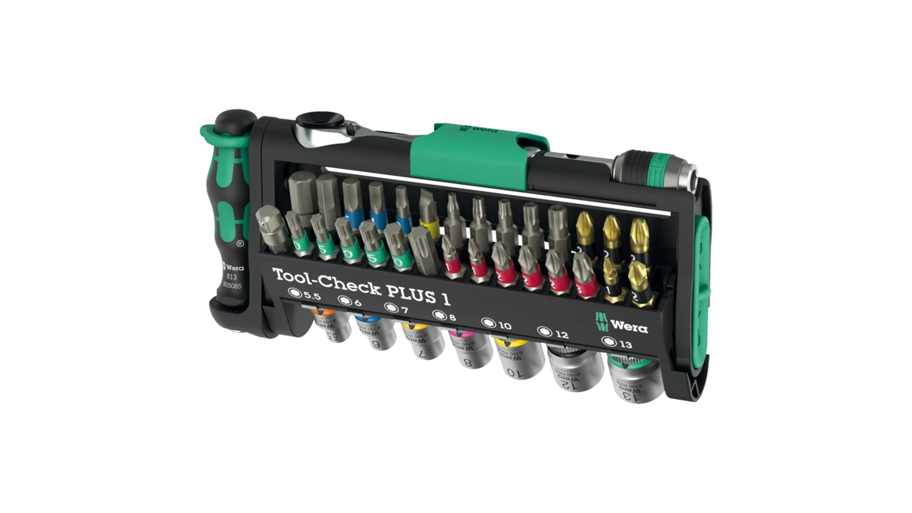 High quality photo of the Wera Tool-Check Plus 1. Photo sourced by Current Connected from WERA Tools.
