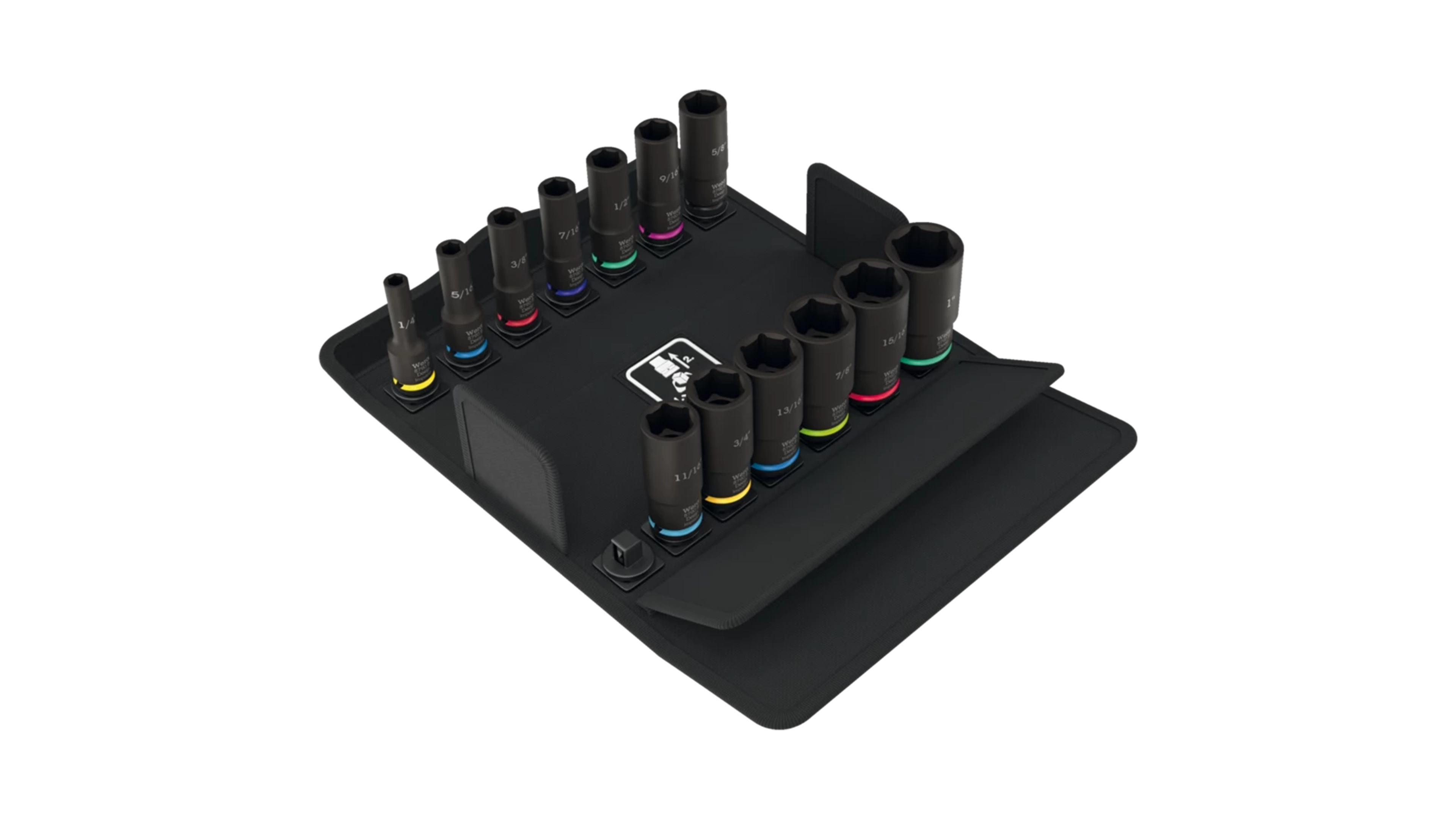 High quality photo of the Wera 8790 B Impaktor Deep Imperal Set. Photo sourced by Current Connected from WERA Tools.