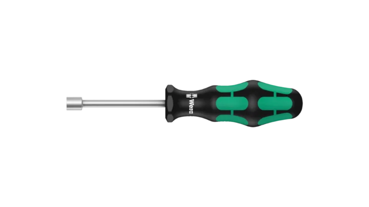 High quality photo of the Wera 395 HO Nutdriver. Photo sourced by Current Connected from WERA Tools.