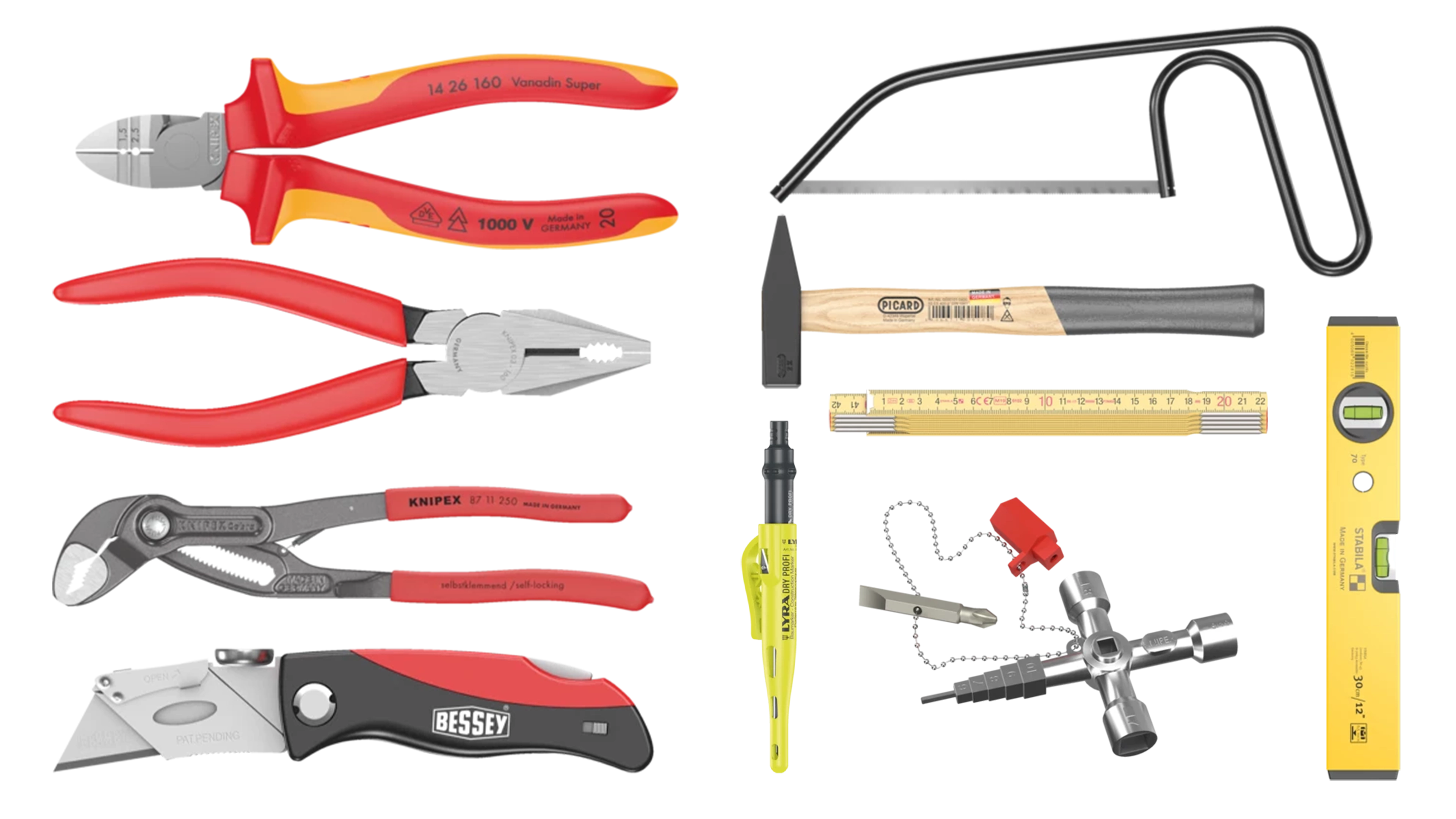 High quality photo of the Non Wera Tools. Photo sourced by Current Connected from WERA Tools.