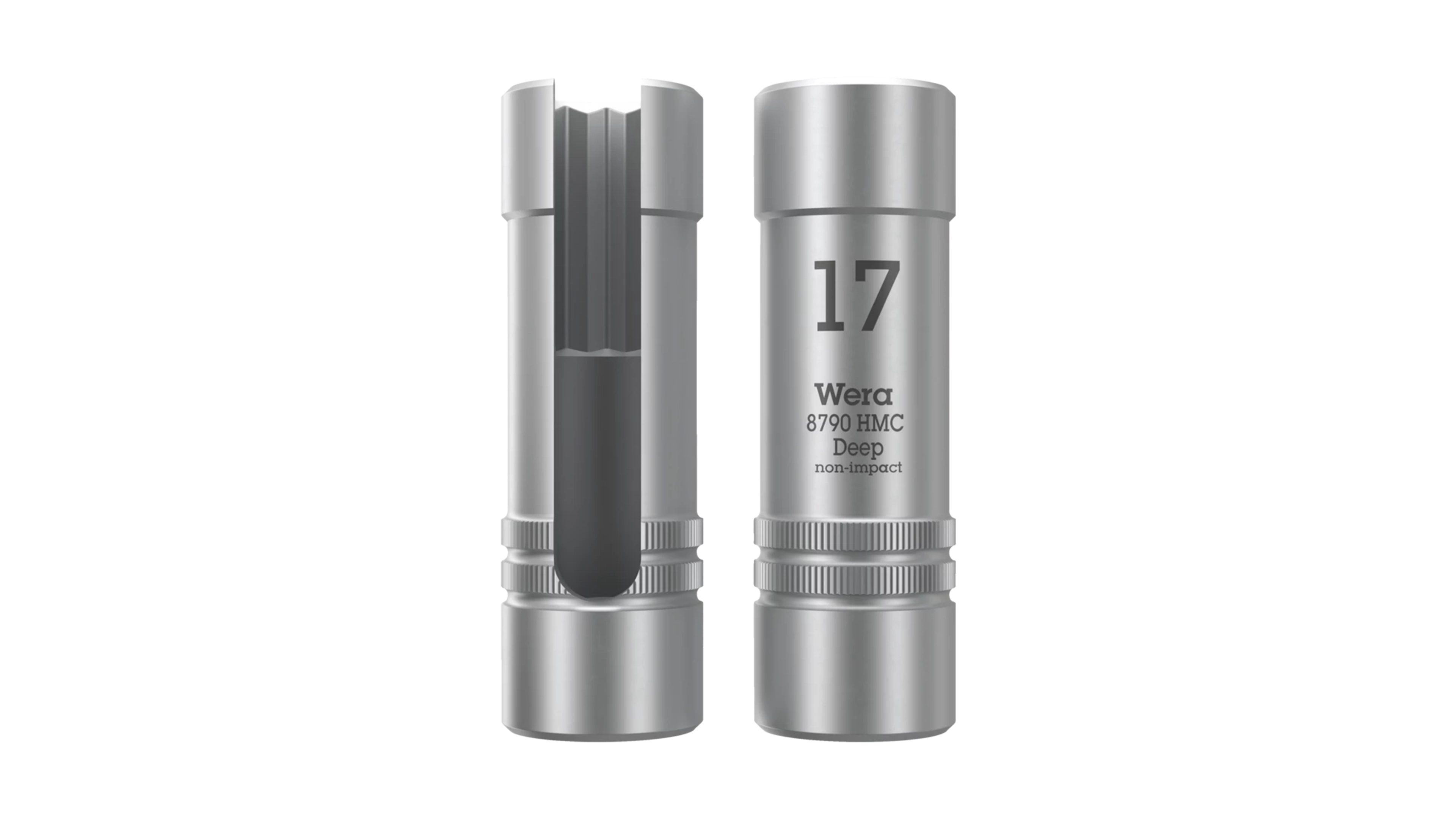 High quality photo of the Wera 8790 HMC Deep Non-Impact Open. Photo sourced by Current Connected from WERA Tools.