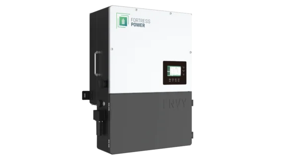 Fortress Power Envy 10kW 48V All-in-One Hybrid Inverter, 15kW Solar Input, Dual MPPT, 60A AC Passthrough, Built-In Rapid Shutdown, IP65, UL 1741