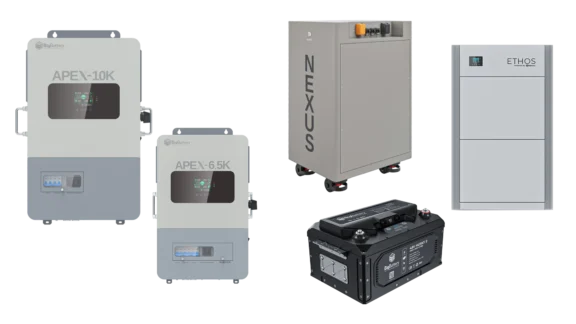 Customizable BigBattery Home Inverter and Battery Kit for Grid-Tied or Off-Grid Renewable Energy Systems