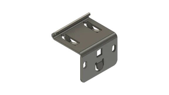 IntegraRack IR-F1 Solar Panel Flange Clamp, Rail-Free Solar Bonding Bracket