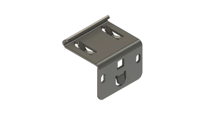 IntegraRack IR-F1 Solar Panel Flange Clamp, Rail-Free Solar Bonding Bracket